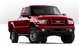 2012 Ford Ranger red