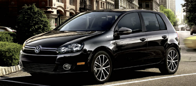 2012 Volkswagen Golf 5-door black