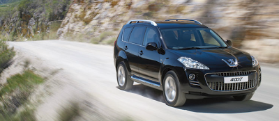 2013 Peugeot 4007 black