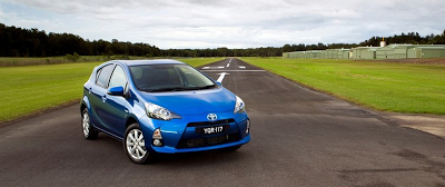 2012 Toyota Prius C Blue