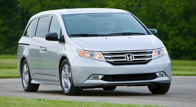 2012 Honda Odyssey silver