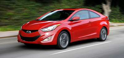 2013 Hyundai Elantra Coupe Red