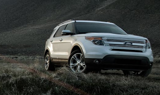 2013 Ford Explorer White