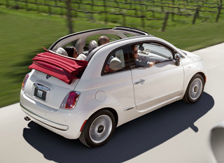 2012 Fiat 500C White