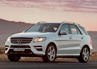 2012 Mercedes-Benz M-Class White