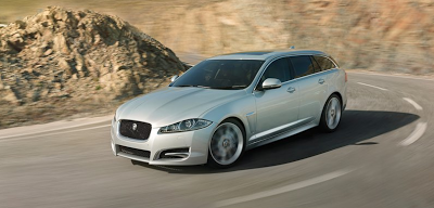 2013 Jaguar XF Sportbrake cornering shot