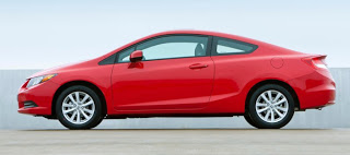 2012 Honda Civic Coupe profile