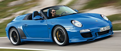 2011 Porsche 911 Speedster Blue