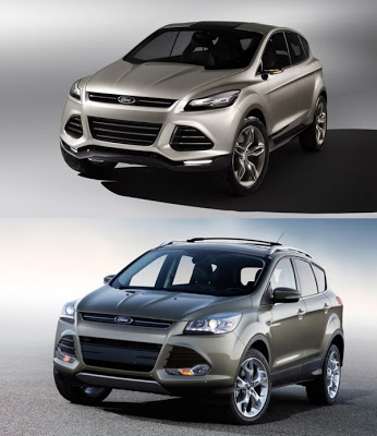 2013 Ford Escape vs 2011 Ford Vertrek