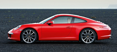 2012 Porsche 911 Carrera 991 Profile Red