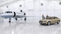 2011 Audi A8 With Private Jet