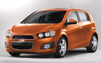 2012 Chevrolet Sonic Orange