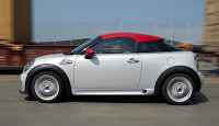 2012 Mini Coupe White Profile