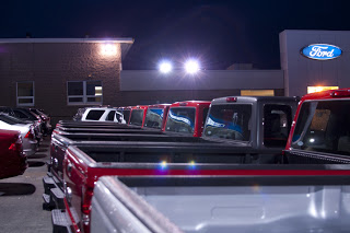 Ford Trucks At Dealership