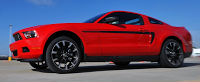 ford mustang red