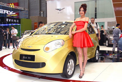 Babes Shanghai Auto Show China - Carscoop