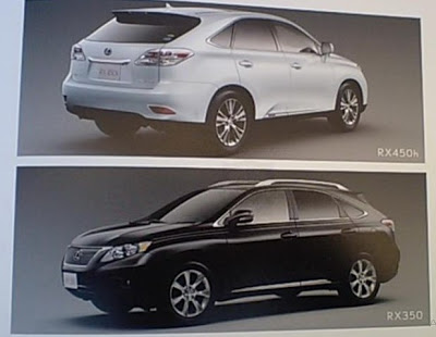 2009 Lexus RX RX350 & RX 450h