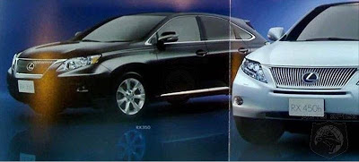 2009 Lexus RX RX350 & RX 450h