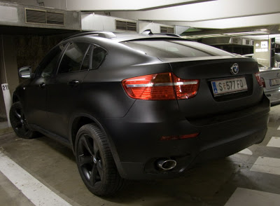 BMW X6 Matte Black