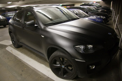 BMW X6 Matte Black