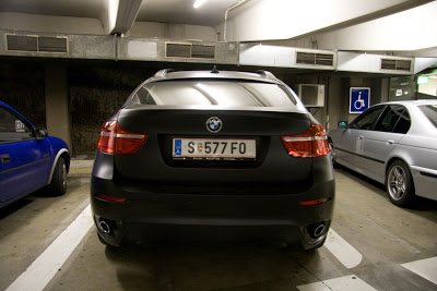 BMW X6 Matte Black