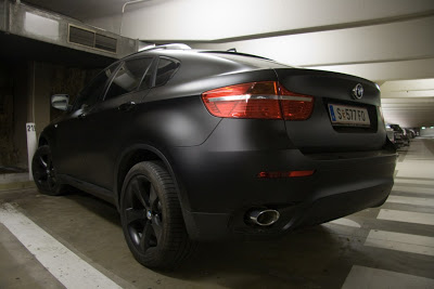 BMW X6 Matte Black