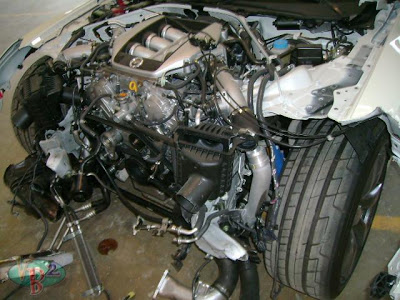 Nissan GT-R 2009 Accident For Sale 