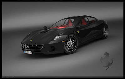 Ferrari Four-Door Coupe Study