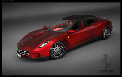 Ferrari Four-Door Coupe Study