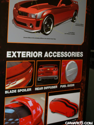 Chevrolet Camaro 2010 Accesories