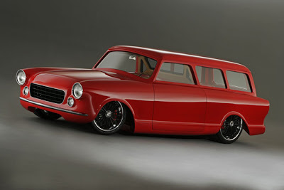 Ferrambo 1960 Nash Rabmbler Wagon with Ferrar 360 V8