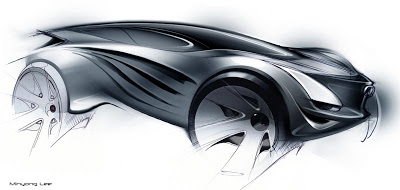 Mazda Kazamai Concept Moscow Show