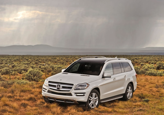 2013 Mercedes-Benz GL-Class white