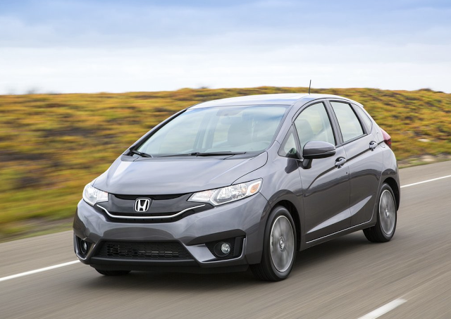 2015 Honda Fit grey