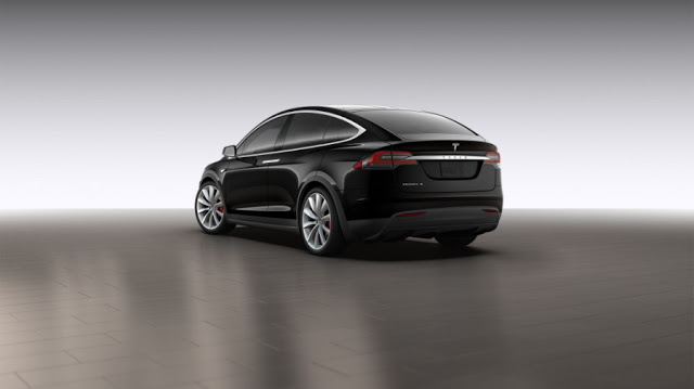 2016 Tesla Model X rear