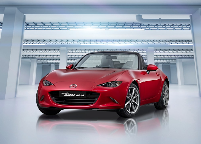 2016 Mazda MX-5 Miata red