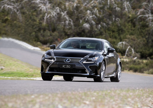 2015 Lexus RC350 black