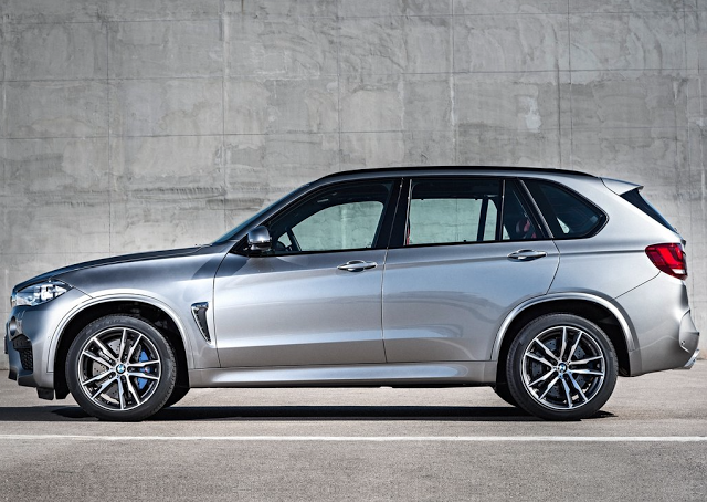 2015 BMW X5M silver