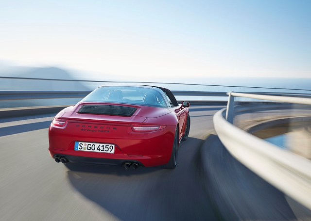 2015 Porsche 911 Targa 4 GTS red