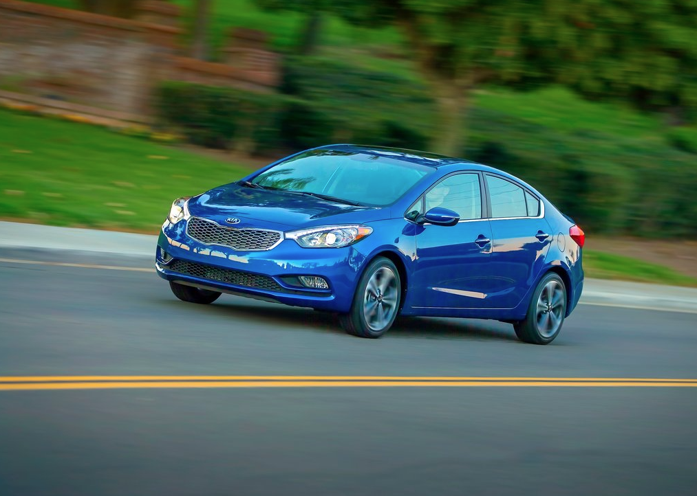 2014 Kia Forte blue