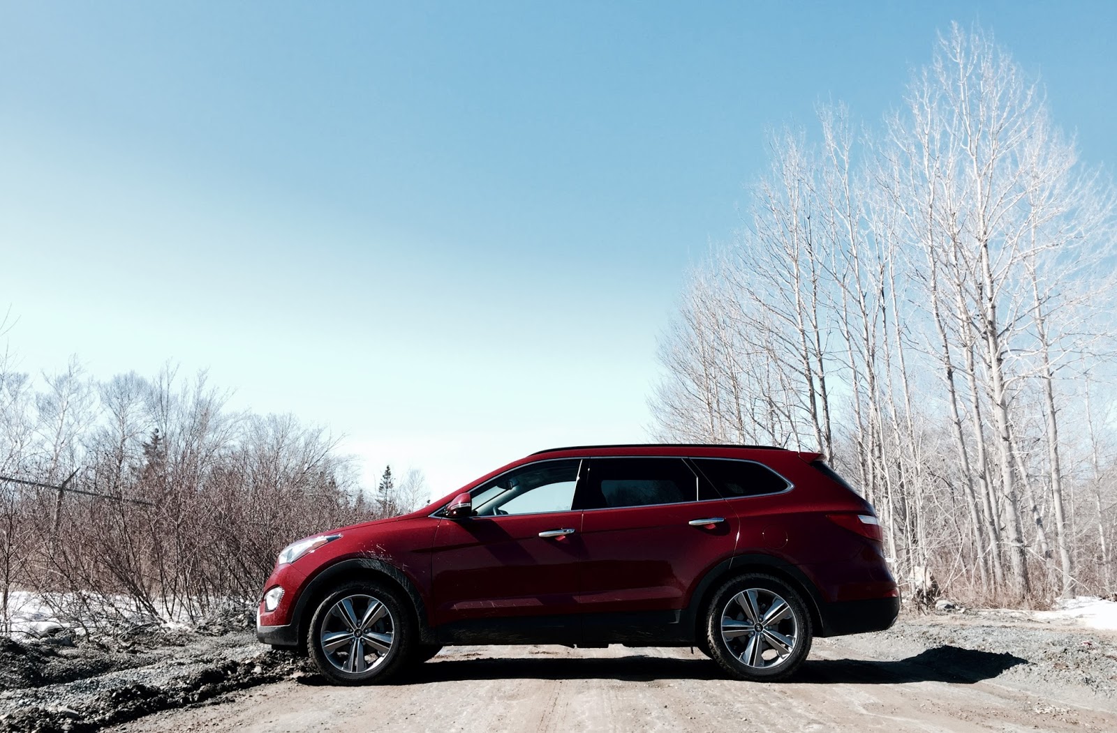 2015 Hyundai Santa Fe XL Limited side view