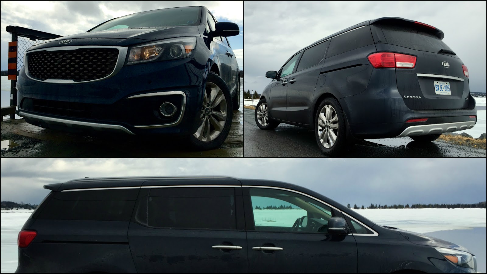 2015 Kia Sedona SXL+ exterior collage