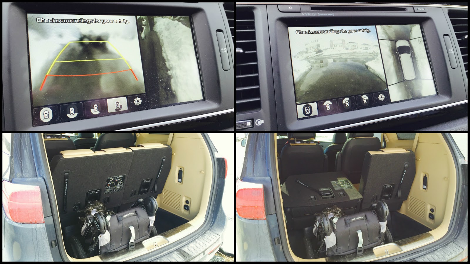 2015 Kia Sedona camera cargo