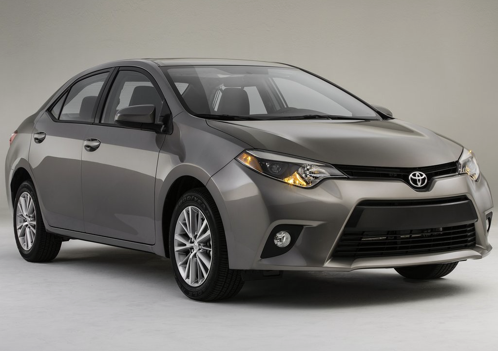 2015 Toyota Corolla grey