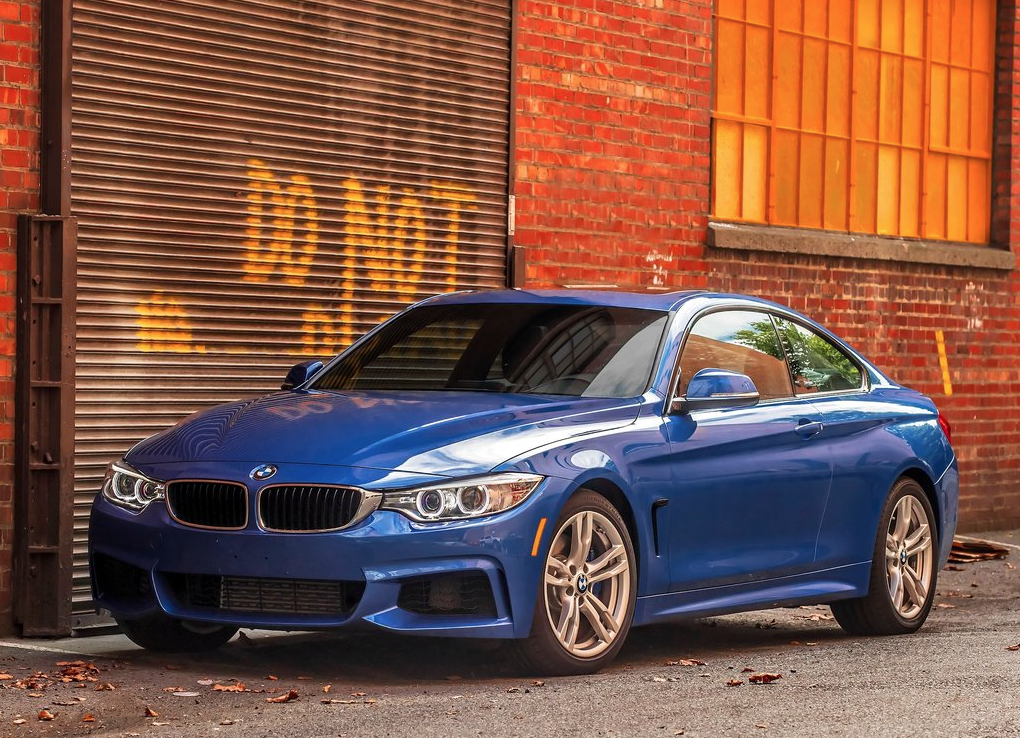 2014 BMW 4-Series Coupe blue