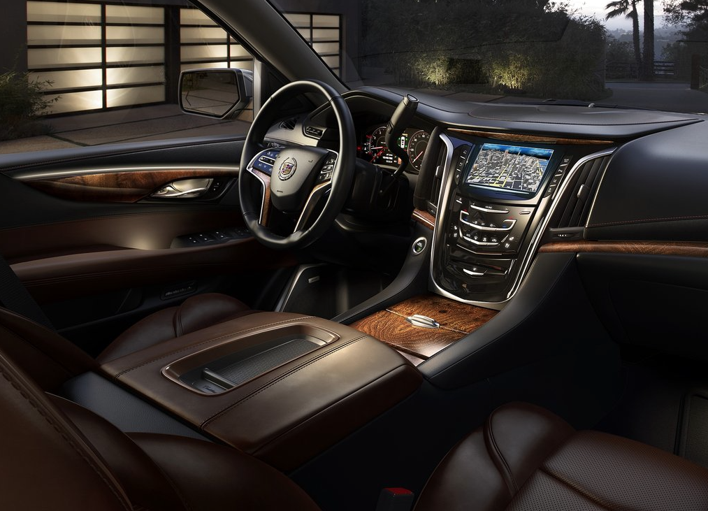 2015 Cadillac Escalade interior