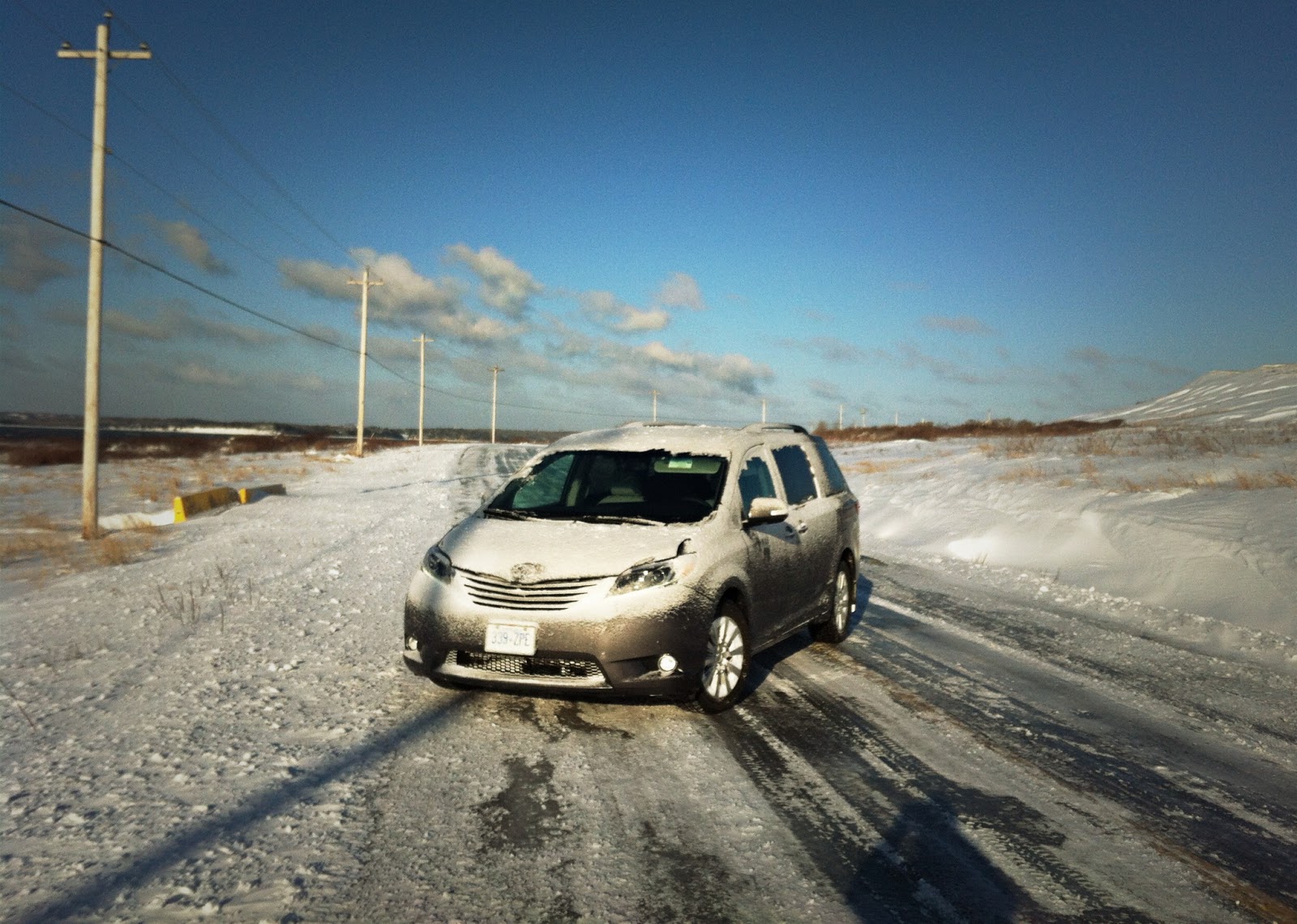 2015 Toyota Sienna AWD winter