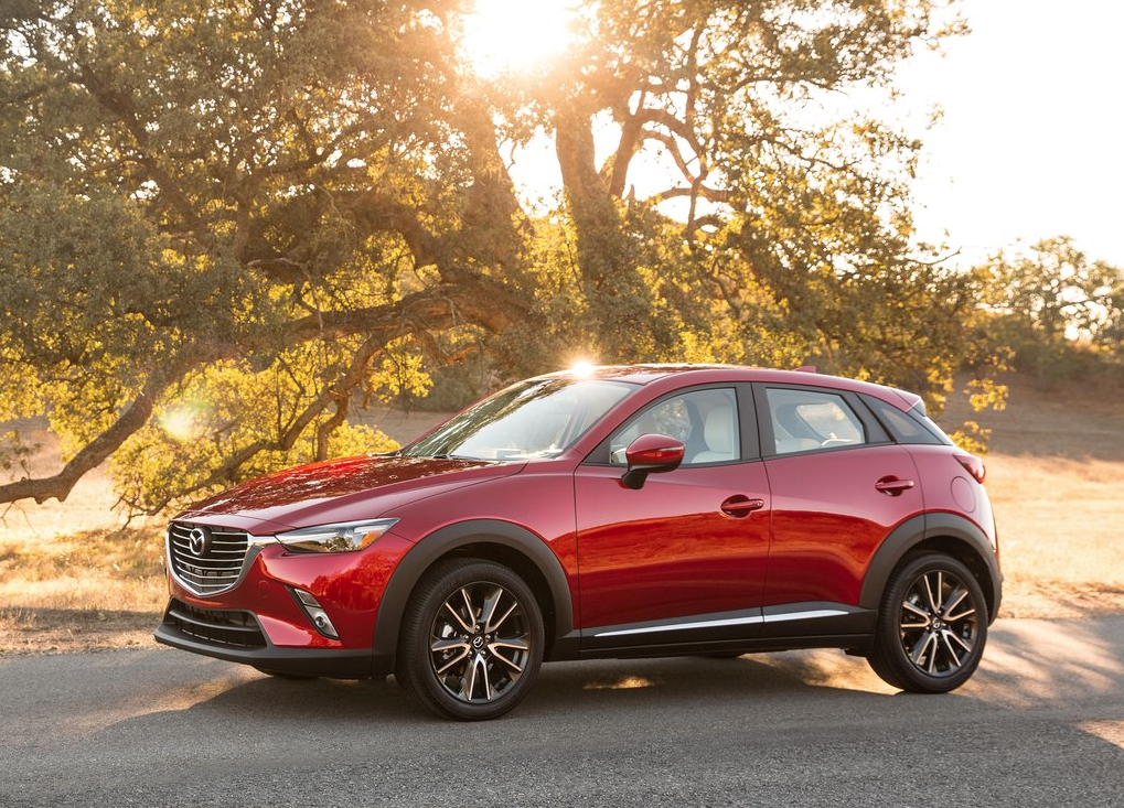 2016 Mazda CX-3 red