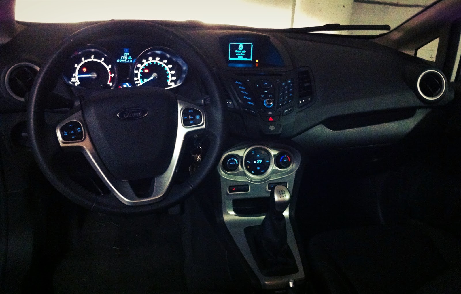 2014 Ford Fiesta EcoBoost interior