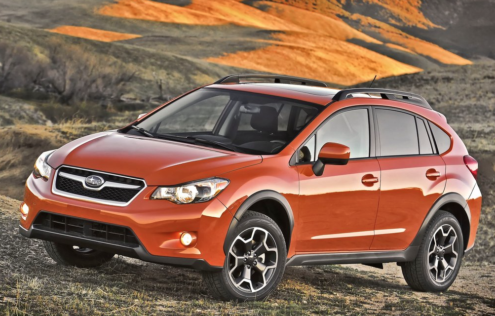 2013 Subaru XV Crosstrek orange